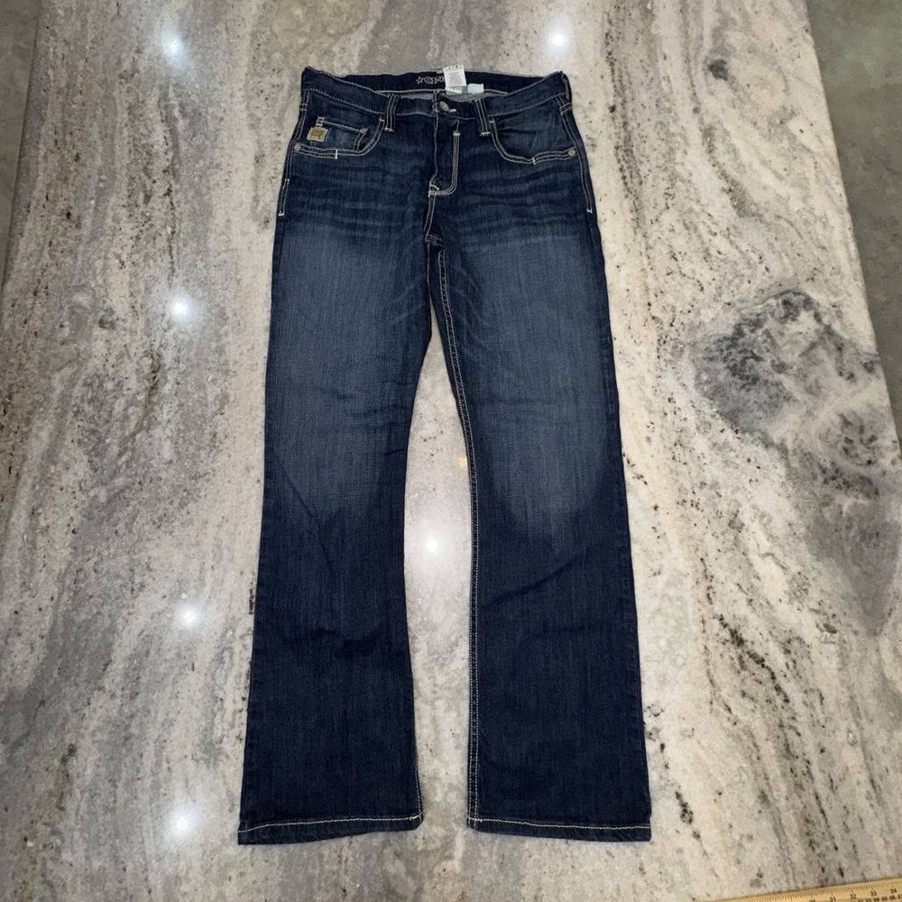 Cinch Bootcut Jeans Denim Men's Sz 32x32 Dark Wash